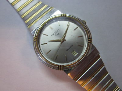ORIENT EQ C27014-50 CS Herren Armbanduhr Men Wristwatch Kaliber C2721 DEFEKT