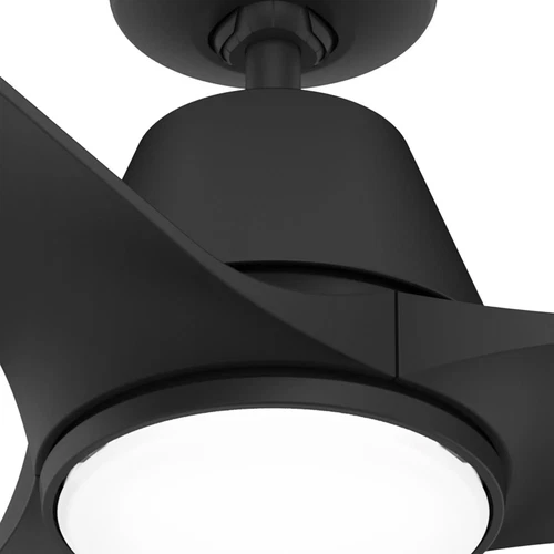 Hunter 52 inch Aeronaut Wi-Fi, ENERGY STAR® Matte Black Damp Rated Ceiling Fan - Picture 12 of 18