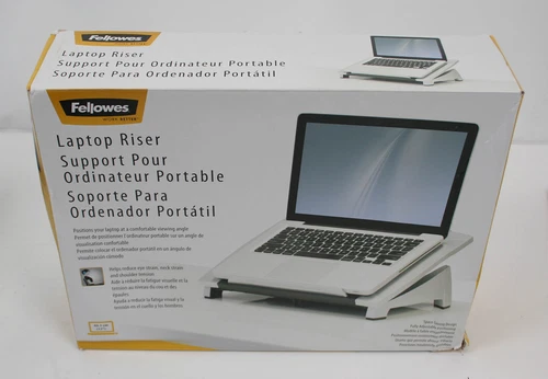 Fellowes PC Portable Support Bureau Suites Hauteur pour Notebooks Jusqu'À 5 KG