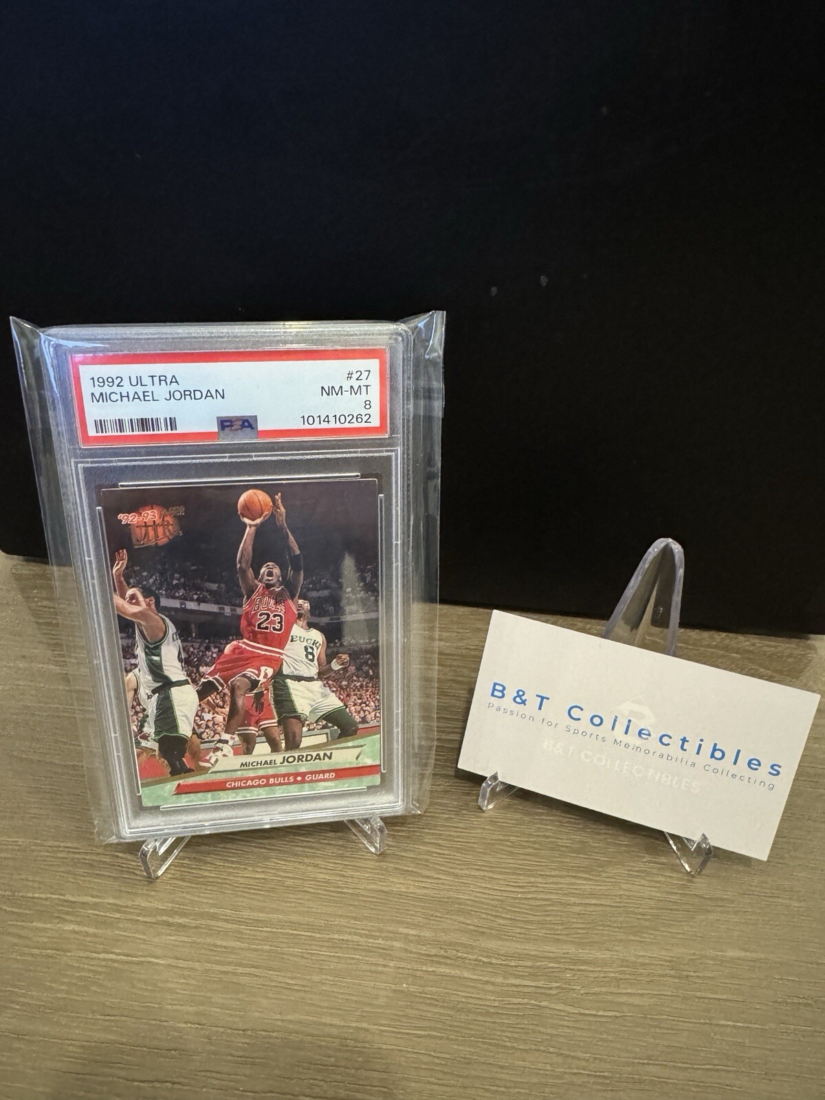 1992 Ultra #27 Michael Jordan PSA 8 NM-MT Chicago Bulls HOF GOAT 🔥🔥