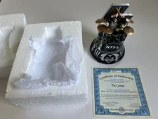Bradford Exchange KISS Destroyer Catman Lighted Musical Figurine w/ Certificate