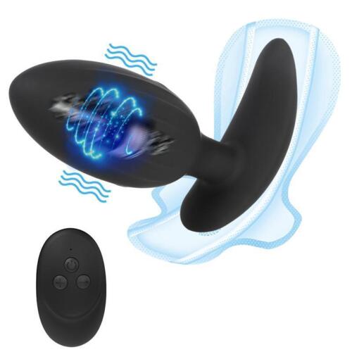 Automatic Electroshock Prostate Massage Anal Vibrator Butt Plug Sex G-Spot Dildo - Picture 4 of 12