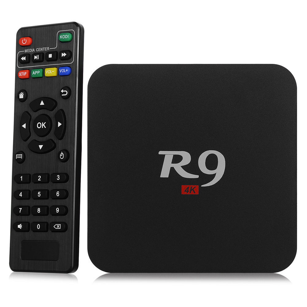 R9 4K 1080P Android 5.1 Quad-Core Wifi TV Movies Addon Apps Media