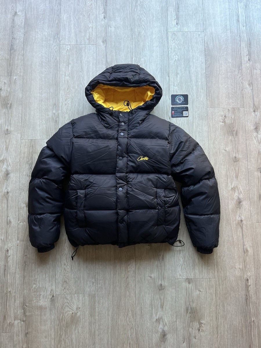 Corteiz Bolo Puffer Jacket - Black - Size Large - Brand New