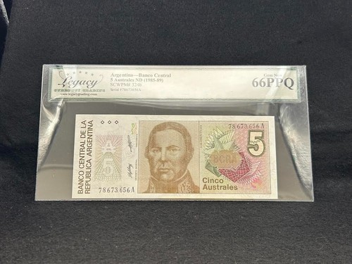 Argentina, 5 Australes, 1985, P.324b, LCG 66PPQ