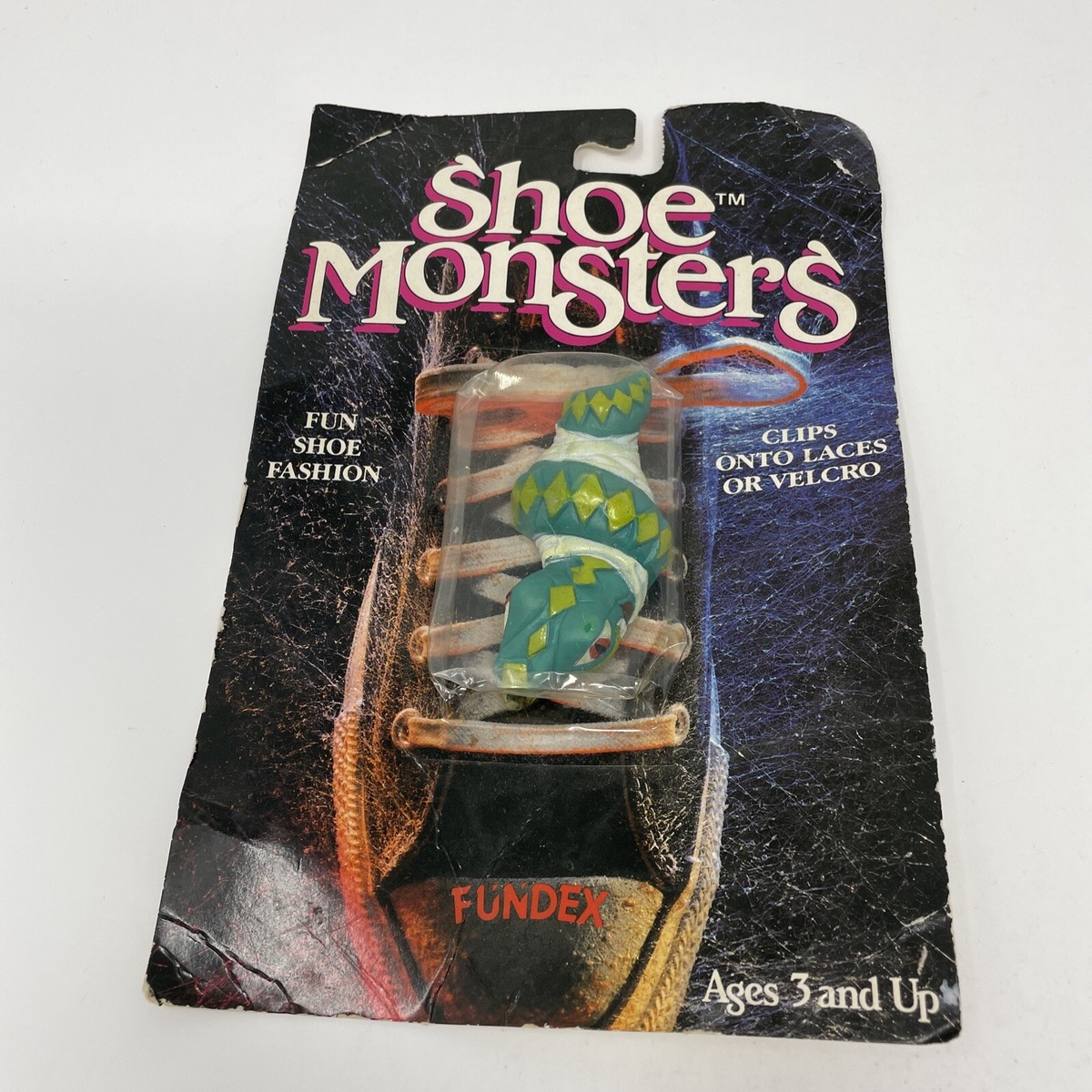 Fundex Shoe Monsters Sneaker Snake 1989 Fundex Inc. | eBay