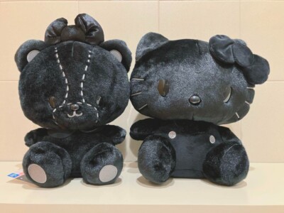 Tiny Chum Hello Kitty Wakuwaku Black Friday BIG Plush Doll 30cm
