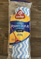 O Cedar Roller Mop Refill Microfiber Wave Sponge Fits Power Scrub Roller Mop New