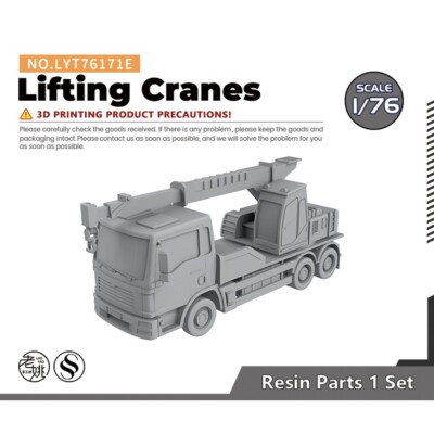 Yao's Studio LYT76171E 1/76 Lifting Cranes