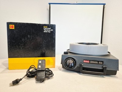 Professionally Serviced Kodak Carousel 650 Slide Projector Fully Functional