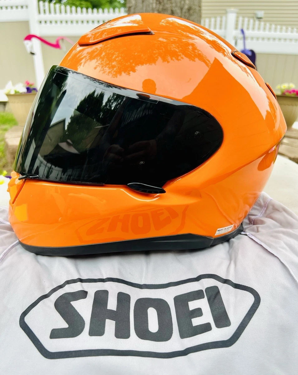 Size M SHOEI Orange Motorcycle & Powersports Helmets for sale | eBay