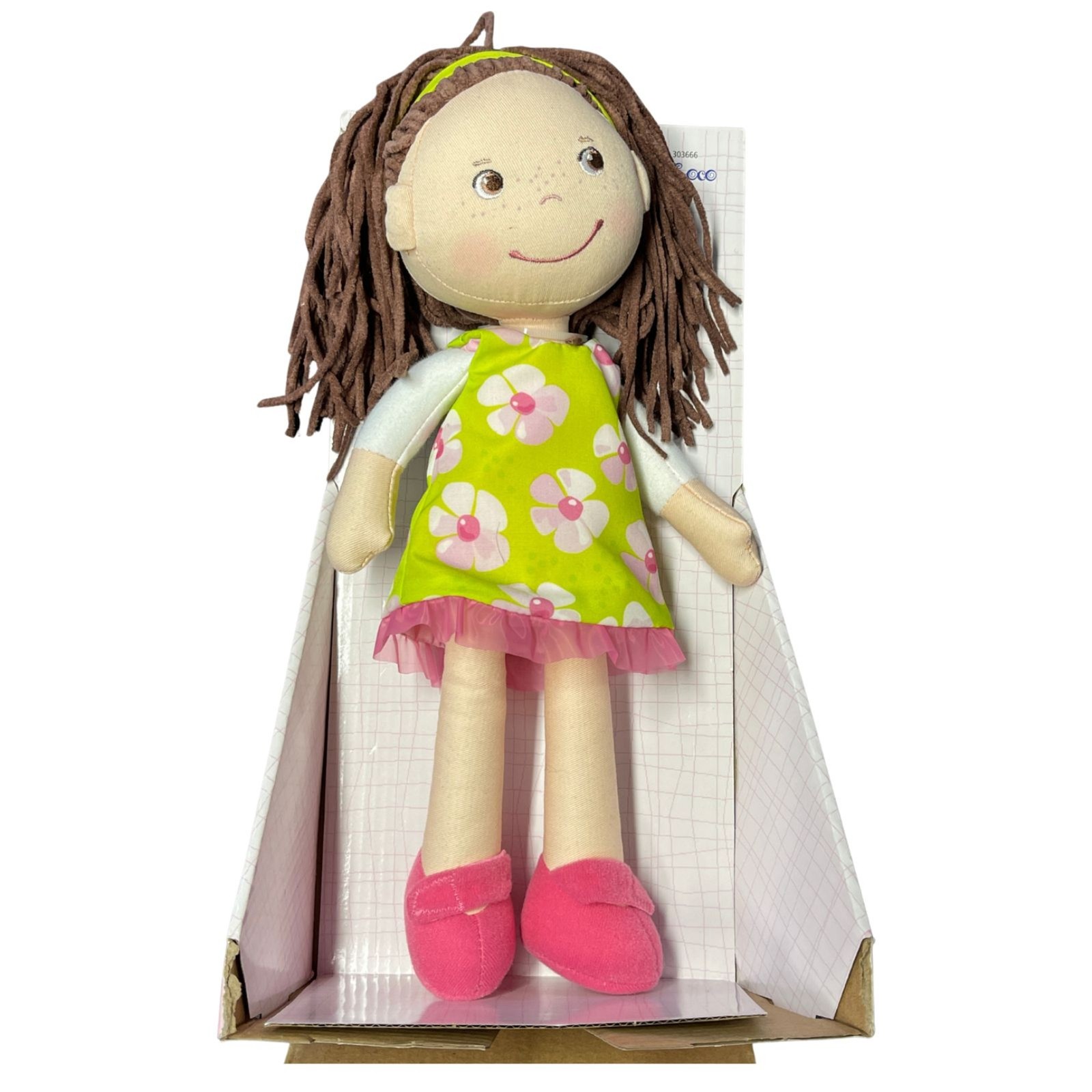 New HABA German Coco Doll, Cloth body and Cuddly Soft, Ages 1.5 and Up, 12 in