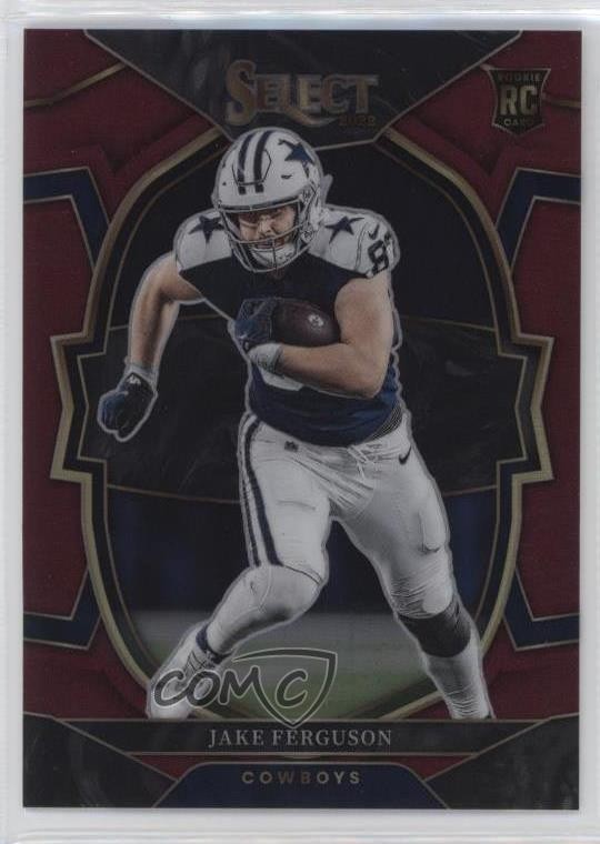 2022 Panini Select Concourse Maroon Prizm 80/149 Jake Ferguson #87 0qc2