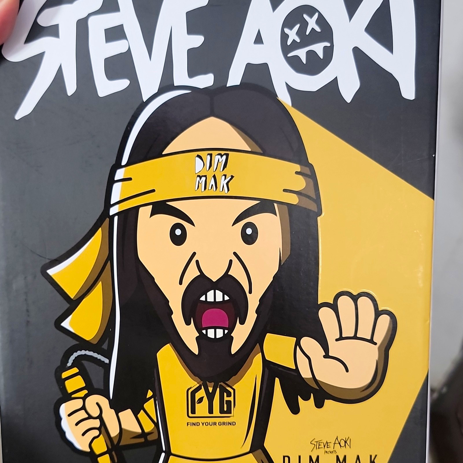 FYG Find Your Grind Steve Aoki Dim Mak Art Skateboard Deck Misfits