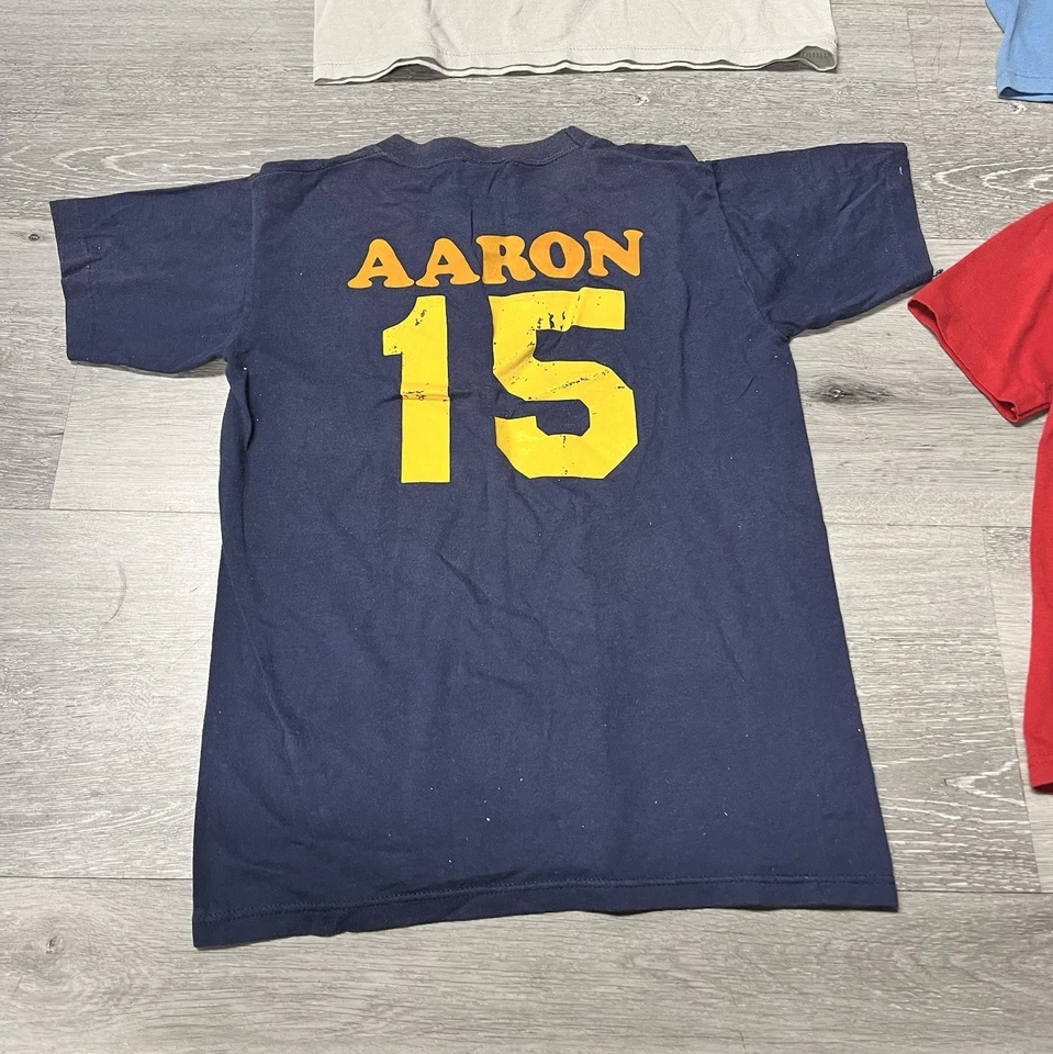 Lote De 4 Camisetas De Béisbol Juveniles De Colección Años 80 - Cardenales, Gemelos, Cerveceros Y Ángeles Foto 3 de 4