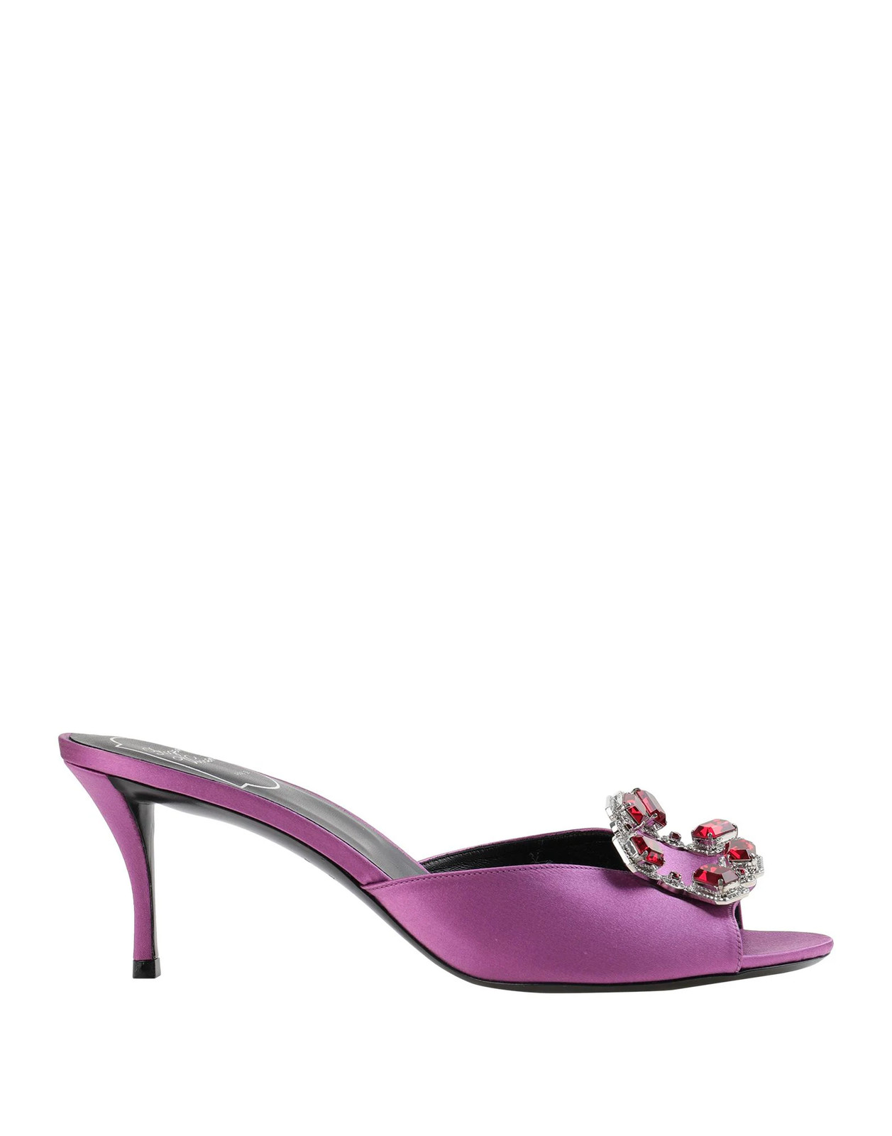 Roger Vivier - Women - Satin Sandals - Mauve 190590₽