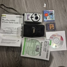 Canon Digital Camera PowerShot A200 2.0MP Silver Tested