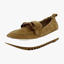 Dolce Vita Ammy Womens Loafers  Slip-Ons Lt Brown Suede