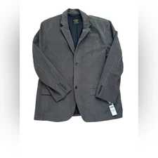 Men's vintage Old Navy cotton blazer size XXL gray preppy classic soft
