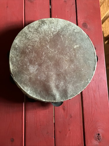 Vintage Tambourine  Made In Pakistan