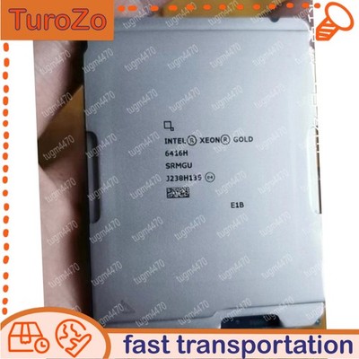 2.2-3.8G Intel Xeon Gold 6416H QS version 18 cores, 36 threads, CPU processor