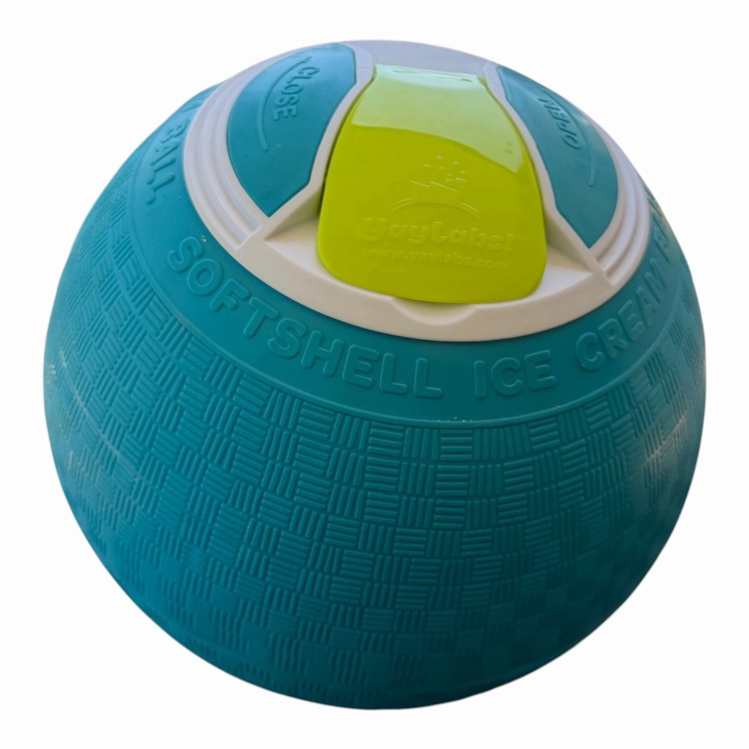 High Fives Yay Labs UCO SoftShell Ice Cream Maker Pint Ball Blue Unused