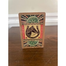 Western Horse Horseshoe Playing Cards Deck Se...