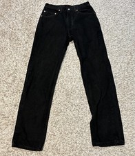 Levi’s 505 Jeans 31x32 Made In USA Vintage 90s Black