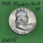 1955 Franklin Half Dollar 50c XF Extra Fine
