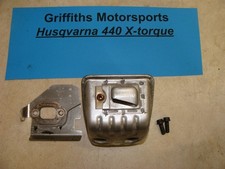 NEW HUSQVARNA 440 muffler exhaust screen screws 40cc Xtorq chainsaw oem genuine
