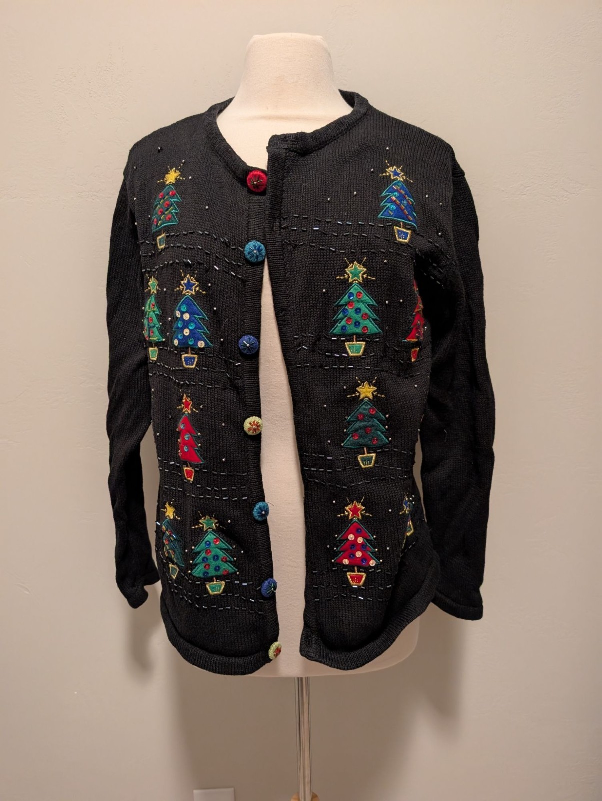 Vintage Basic Edition Large Christmas Tree Ugly S… - image 1