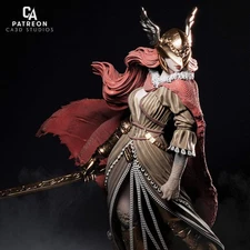 Decaying Demigoddess | Resin Garage Kit Sculpture Anime Video Game Fan Art Statu