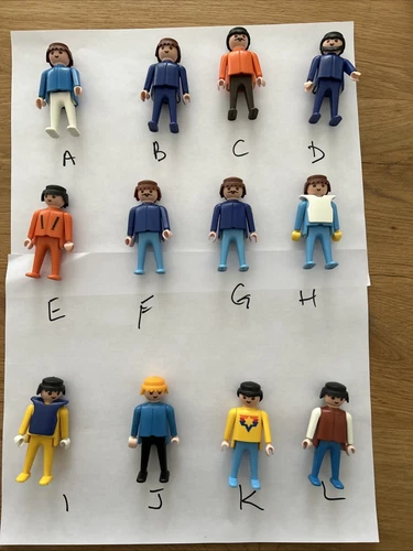 Vintage PLAYMOBIL Figures/Pick & Choose $1.99 Each/Combo Shipping Available