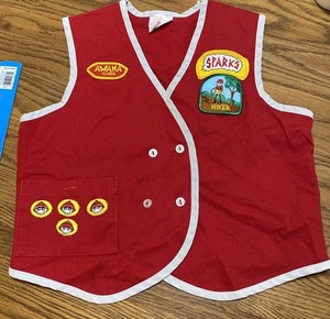 Awana Clubs Sparks Red Vest - size L