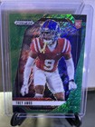 2025 Panini Prizm Draft Picks Football Green Shimmer Trey Amos #89