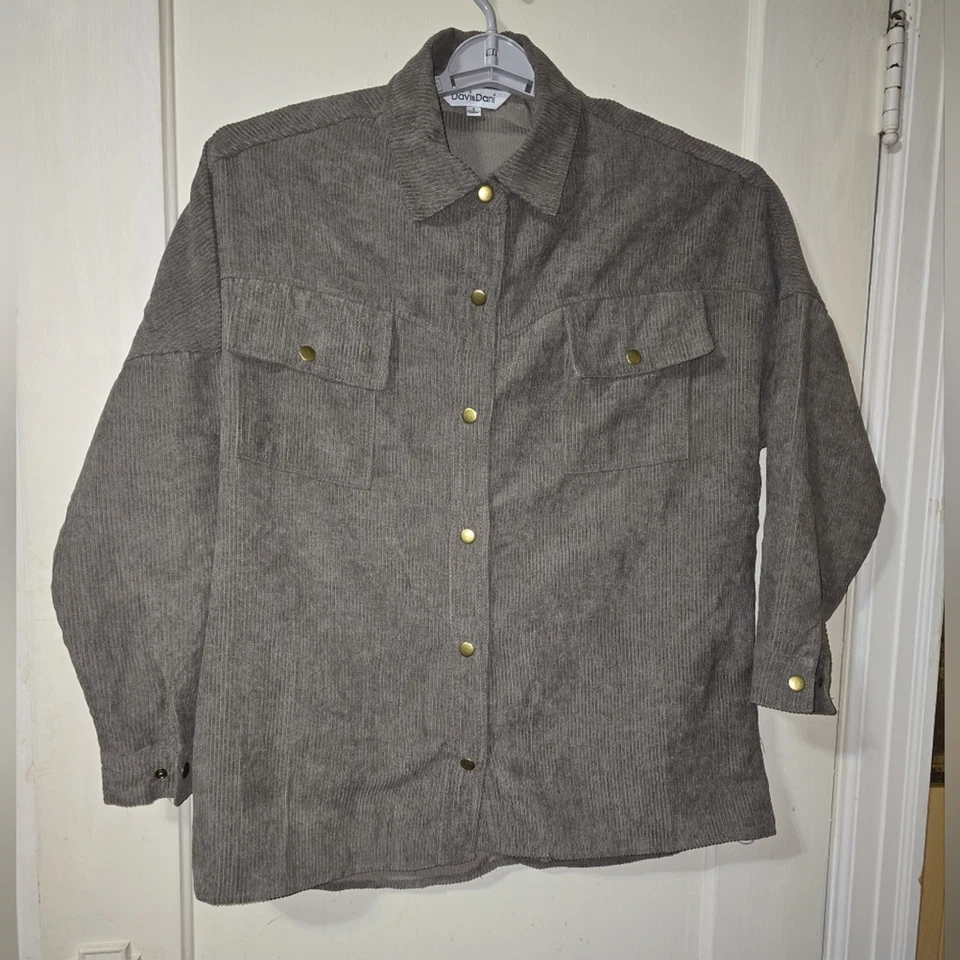 Chaqueta Chamarra Davi & Dani Marrón Courdory Rock & Roll Gran Tamaño Talla Pequeña Foto 2 de 4