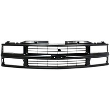 Grille Painted Black Shell Insert For 94-00 Chevy Ck Series 94-99 Suburban Grille Painted Black Shell Insert For 94-00 Chevy Ck Series 94-99 Suburban