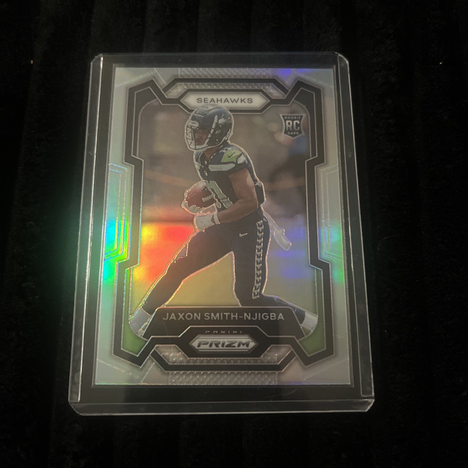2023 Panini Prizm - Jaxon Smith-Njigba #390 Silver Prizm Rookie RC Seahawks