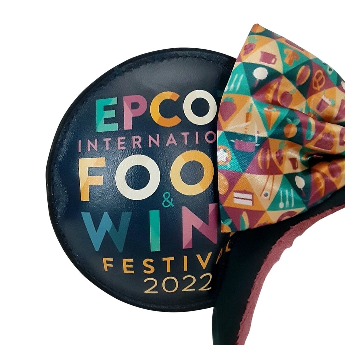 Disney Parks Epcot Food and Wine Festival Faux Leather 