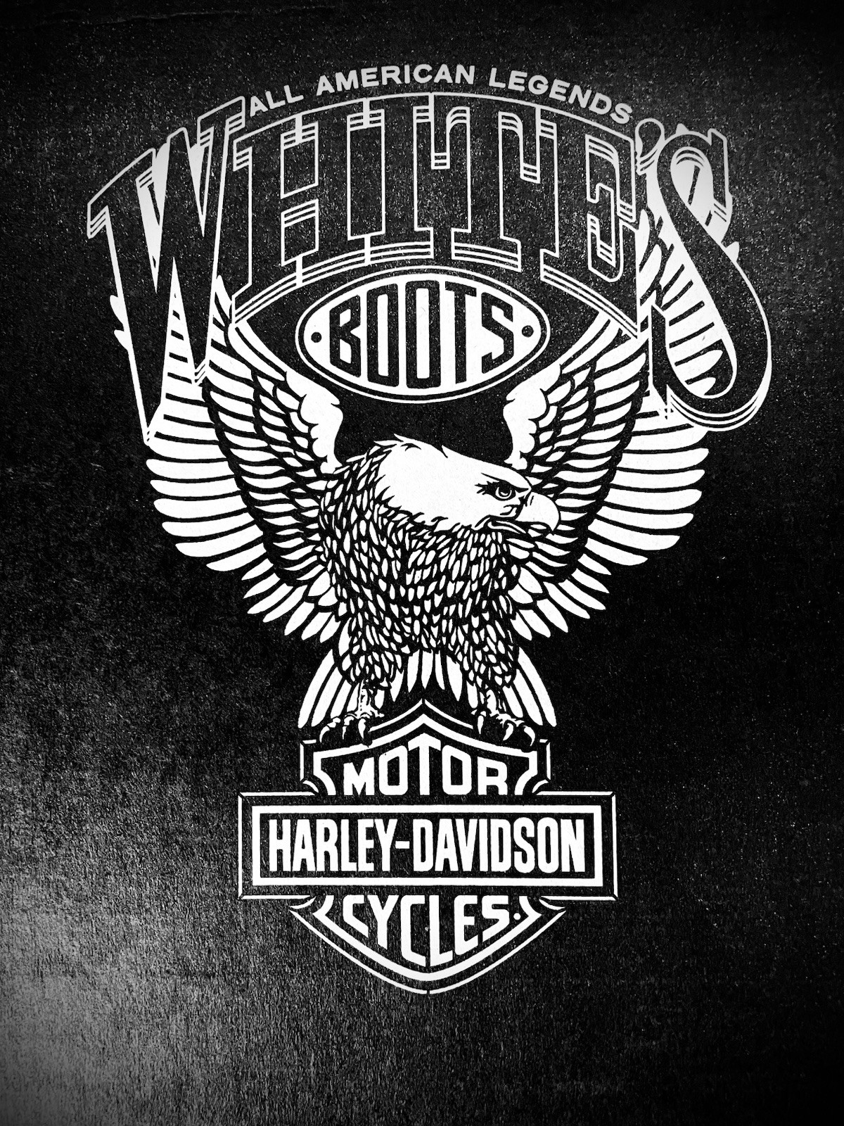 WHITE'S BOOTS x HARLEY DAVIDSON SIZE 8.5D MADE IN USA!!! RARE!!! NEW!!!
