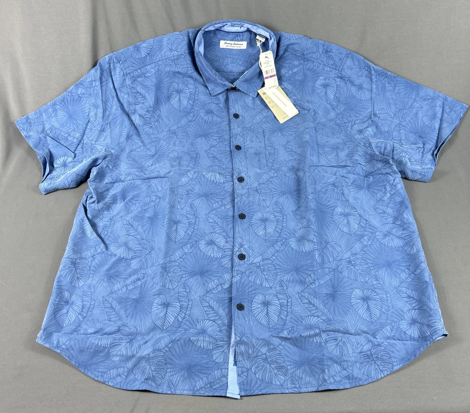Tommy Bahama Sport Shirt Coconut Point Keep It Frondly Print SS 2XLB Blue $138
Opens in a new window
