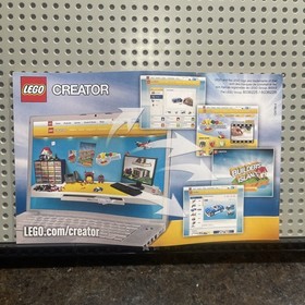 Instruction Manuals Only For LEGO CREATOR Construction Hauler & Excavator 31005