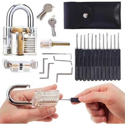 30 Pcs Lock Set for Storage Picking Stainless Steel Padlocks 