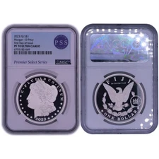 2023 Fiji Morgan Dollar "D" Privy 1oz Silver Proof Coin - NGC PF70 Ultra Cameo