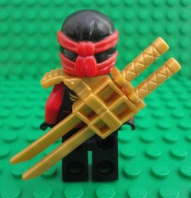 LEGO Ninjago Kai Minifigure Skybound red Fire Ninja Master 70591 70605 njo0194