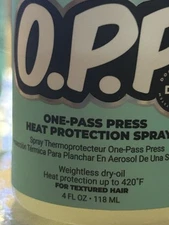 The Doux O.P.P. ONE PASS PRESS Heat Protection Hair Spray w/Jojoba Oil & Aloe