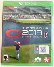 NEW SEALED Xbox One The GOLF CLUB 2019 Featuring PGA Tour video game xb1 golfing