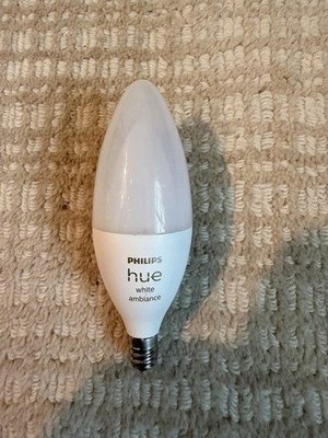 Philips Hue E12 Lamp Bulb - White Ambiance
