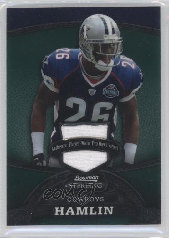 2008 Bowman Sterling Green Jerseys 217/249 Ken Hamlin #100 0f6