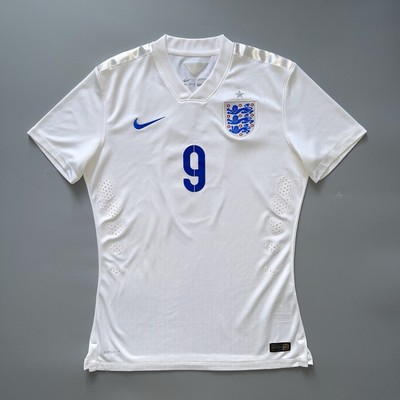 ENGLAND NIKE 2014 WORLD CUP SOCCER HOME PLAYER ISSUE JERSEY SIZE